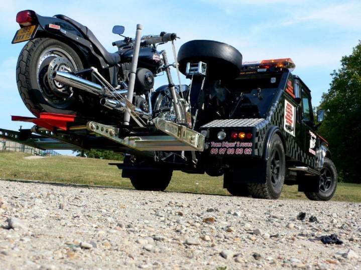 Remorquage deux roues Paris