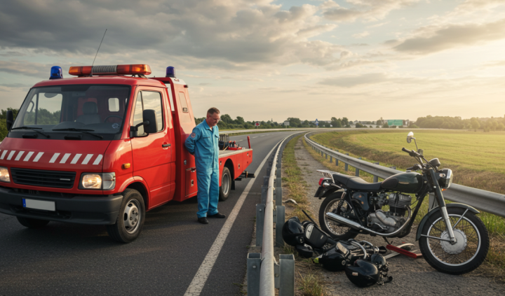 Remorquage deux roues, Saint-Denis